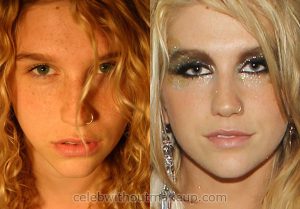 kesha no makeup