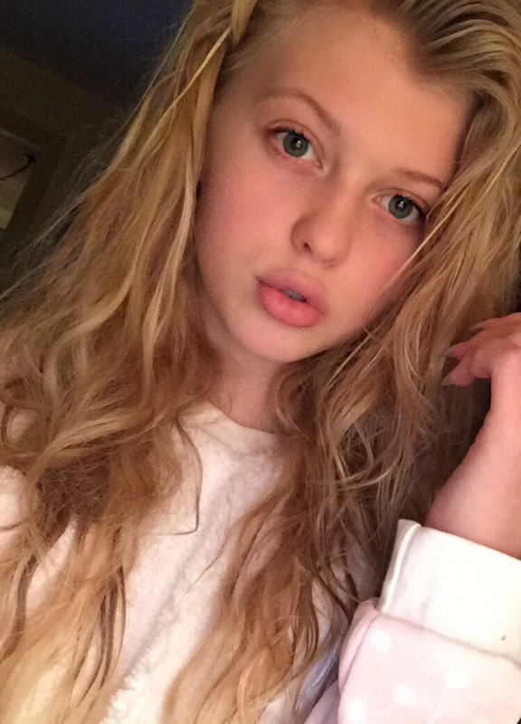 A young Loren Gray with no makeup